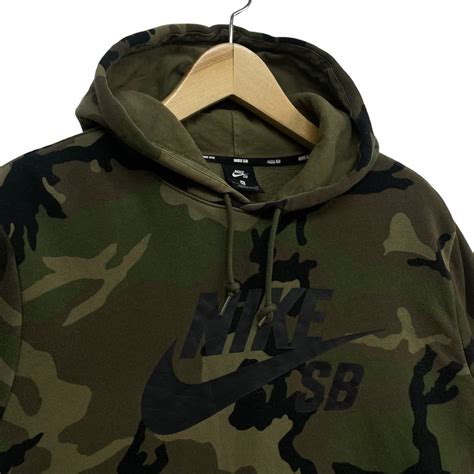 nike sb camo hoodie herren kapuzenpullover camouflage|XL Nike SB Skateboarding Hoodie Sweatshirt Desert Camo .